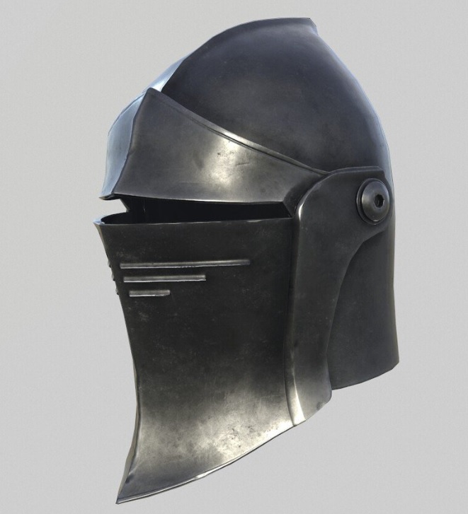 Medieval Knight Helmet Types