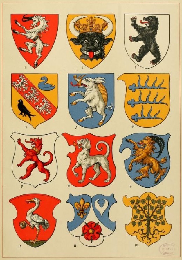 different coat of arms shapes