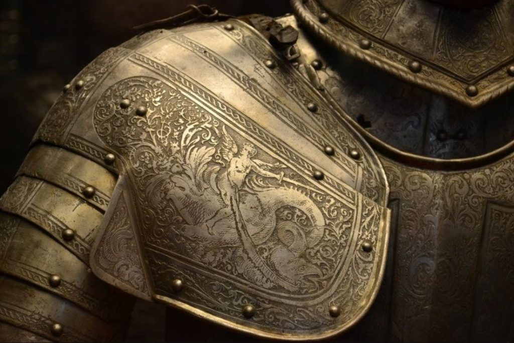 engraved plate armor