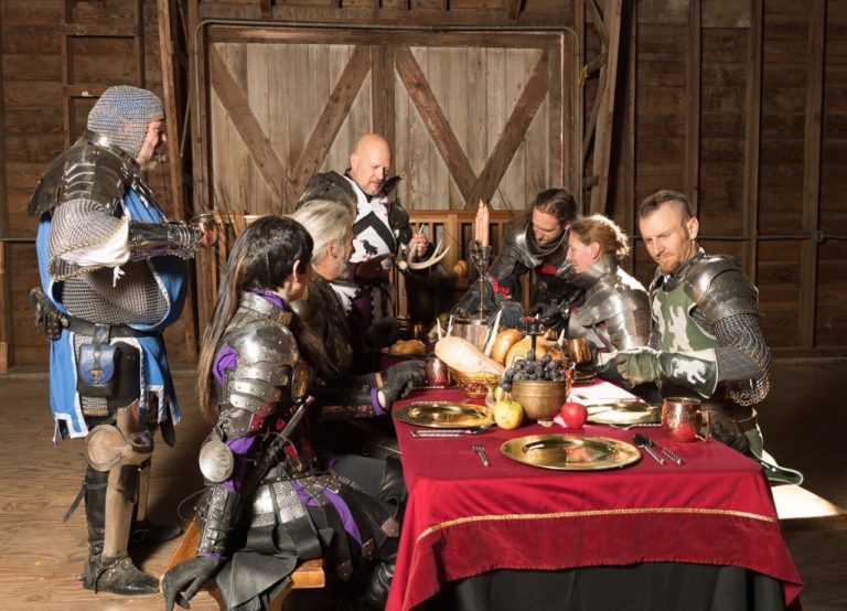 what did medieval knights eat