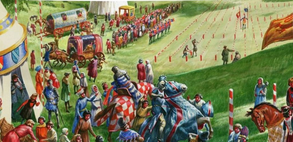 medieval tournament location