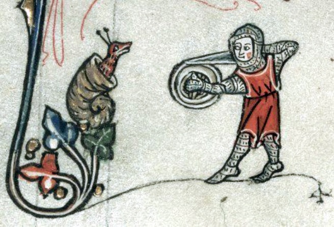 why did medieval knights fight snails